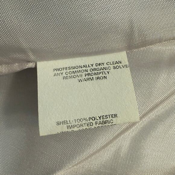 Jessica McClintock for Gunne Sax Dress VTG Strapless Ruffle Party Blue Size 5/6 - Picture 9 of 11